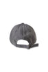 WASHED EMBROIDERY LOGO CAP -WASHED GRAY-